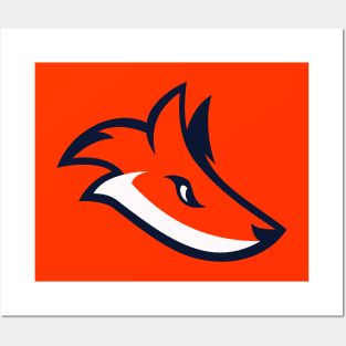 Fox Face Posters and Art